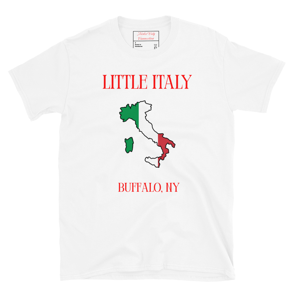 Little Italy white Tshirt