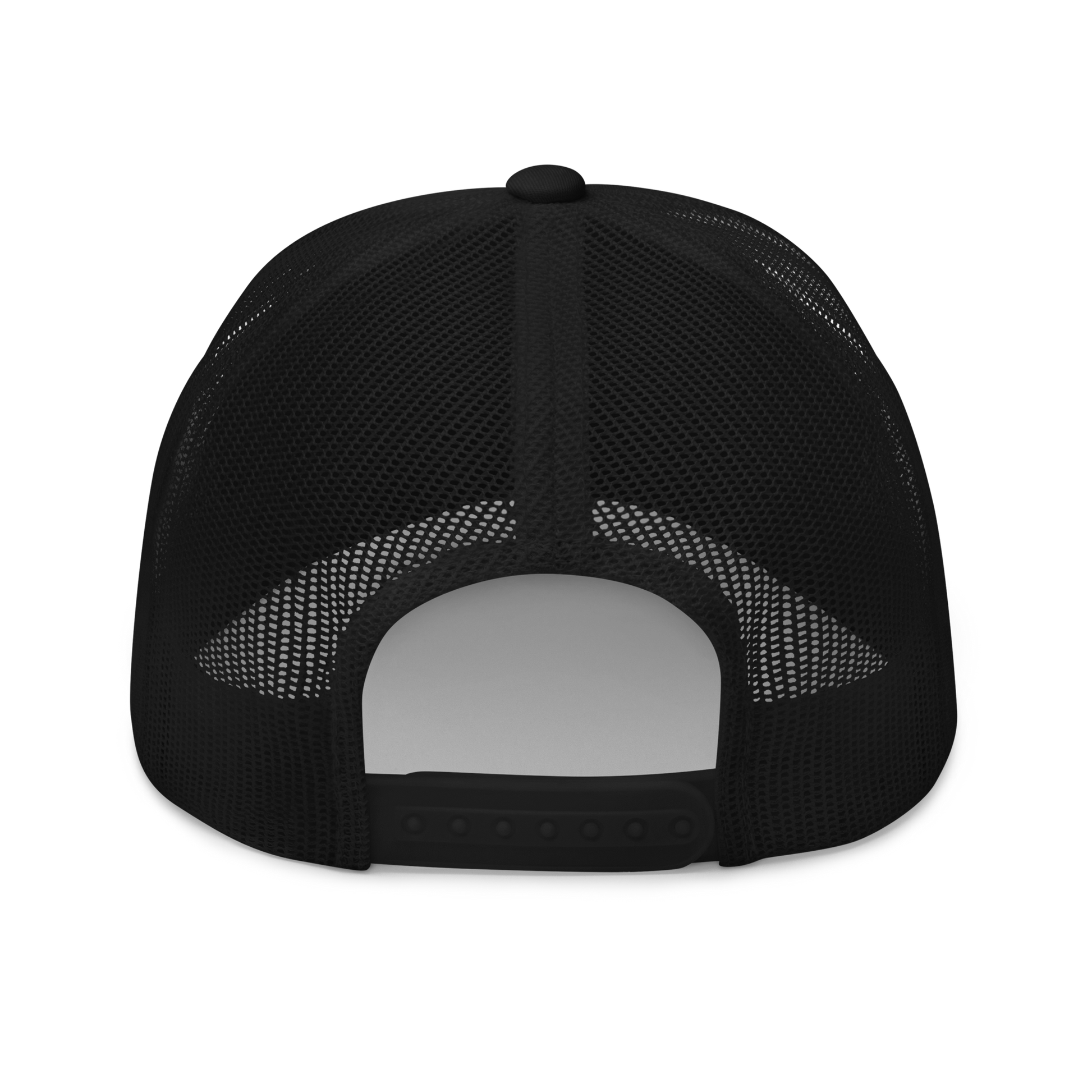 Back of black Nickel City Connection Hat.